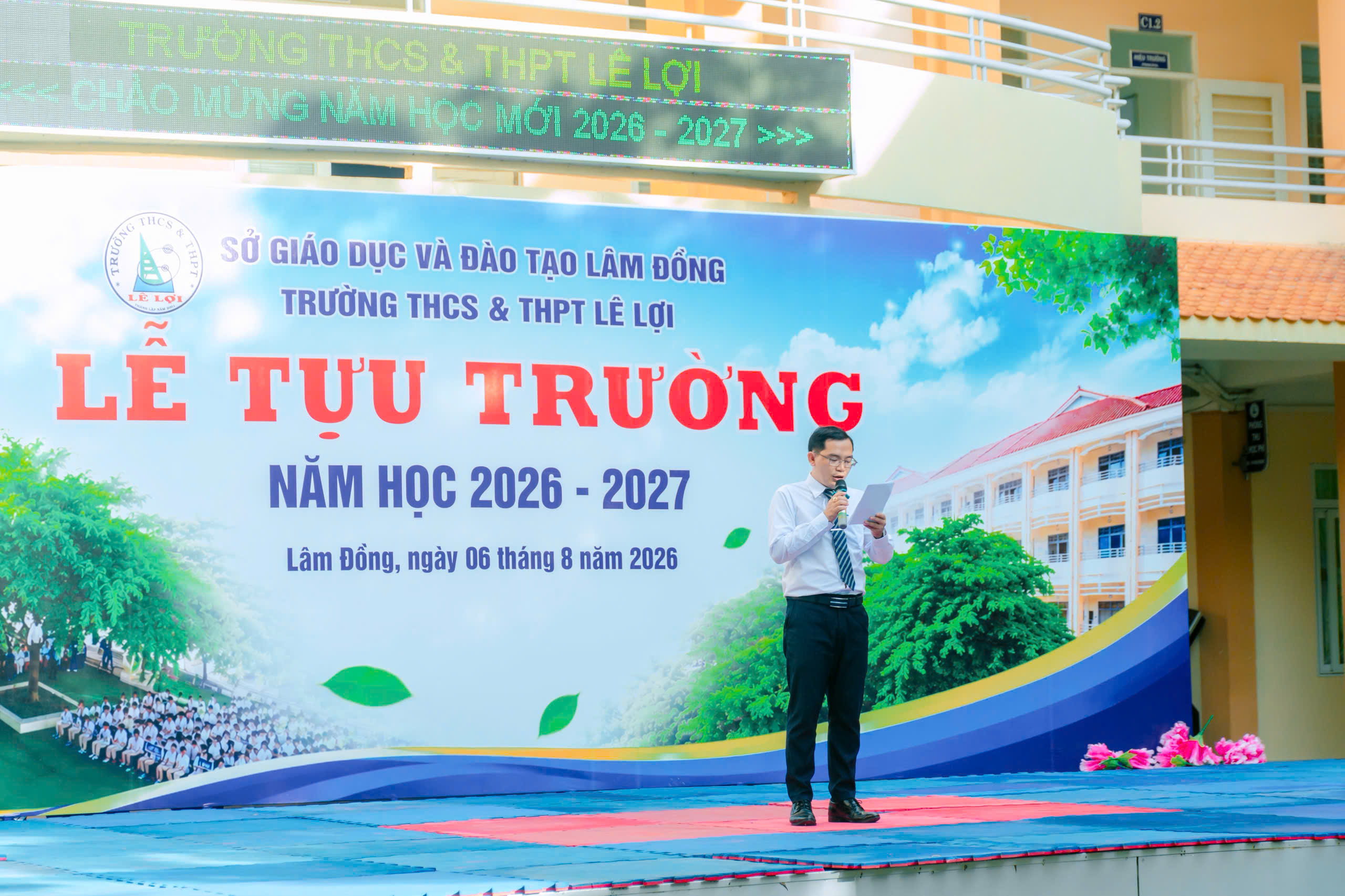 RỘN RÀNG LỄ TỰU TRƯỜNG – CHÀO ĐÓN NĂM HỌC MỚI 2026 – 2027 