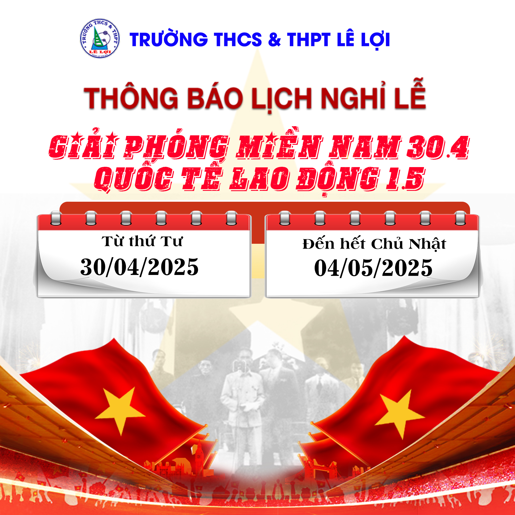 Thông báo của trường
