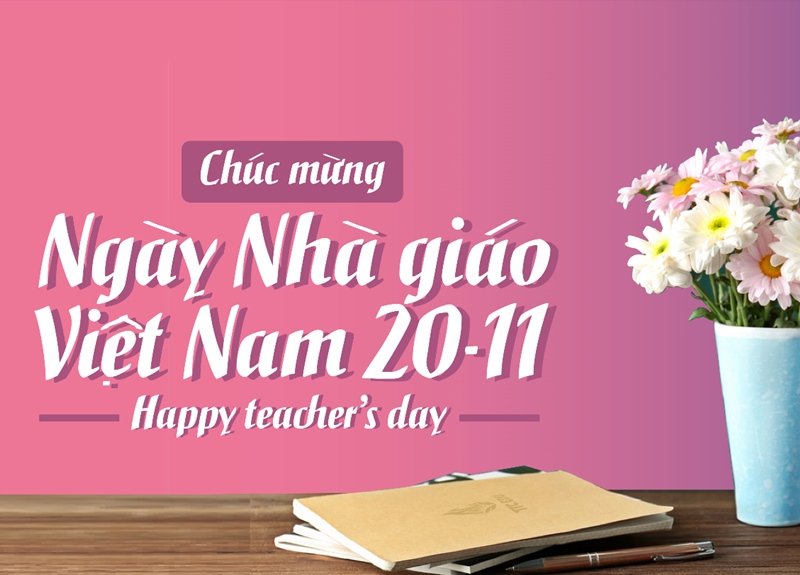 Thư tri ân thầy/cô giáo nhân ngày Nhà giáo Việt Nam 20/11
