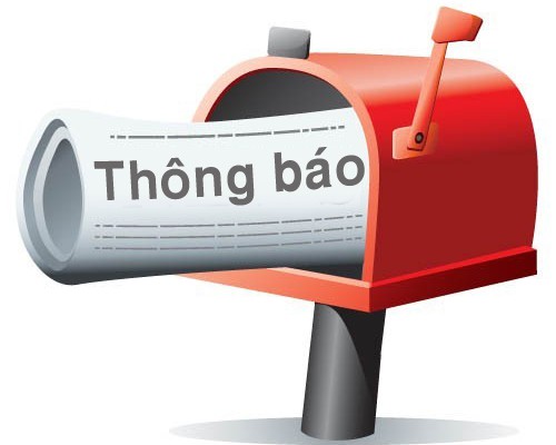 THÔNG BÁO VỀ VIỆC NGHỈ LỄ 30/4 VÀ 01/5
